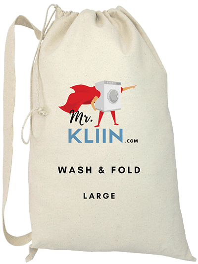 Wash & Fold reusable Mr Kliin bag