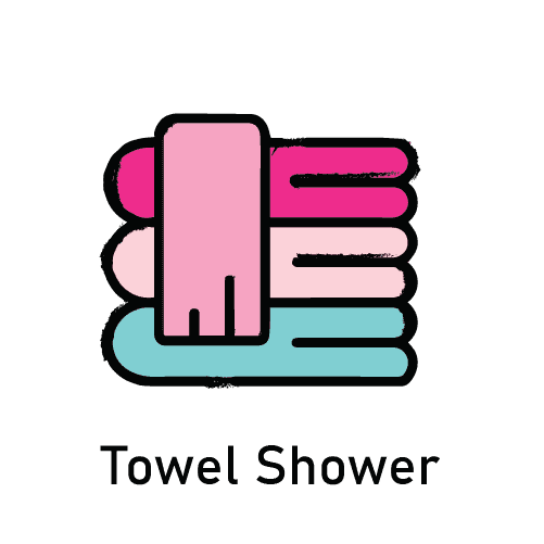 Towel Shower